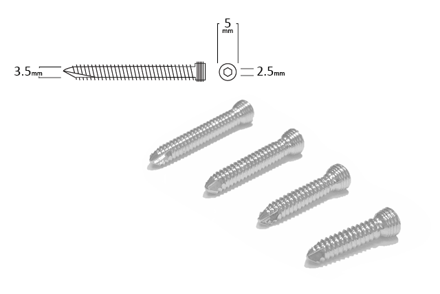 FIXUS POWERLOCK SCREW  3.5